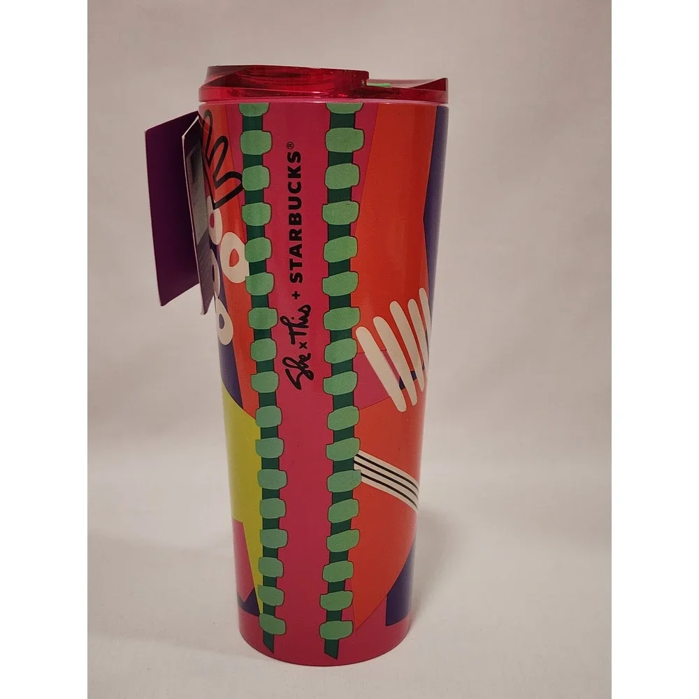 Starbucks She x This Beautiful Stainless Steel Tumbler 16oz 2024 New